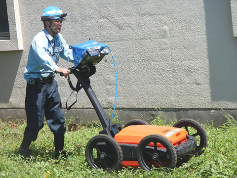 地中探査専用アンテナ